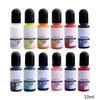 12 Farben Zement Wasserlösliche Farbessenz Gips Pigment für Kreative für Weg Bodenfliese Pflaster Zement Zusatzstoff