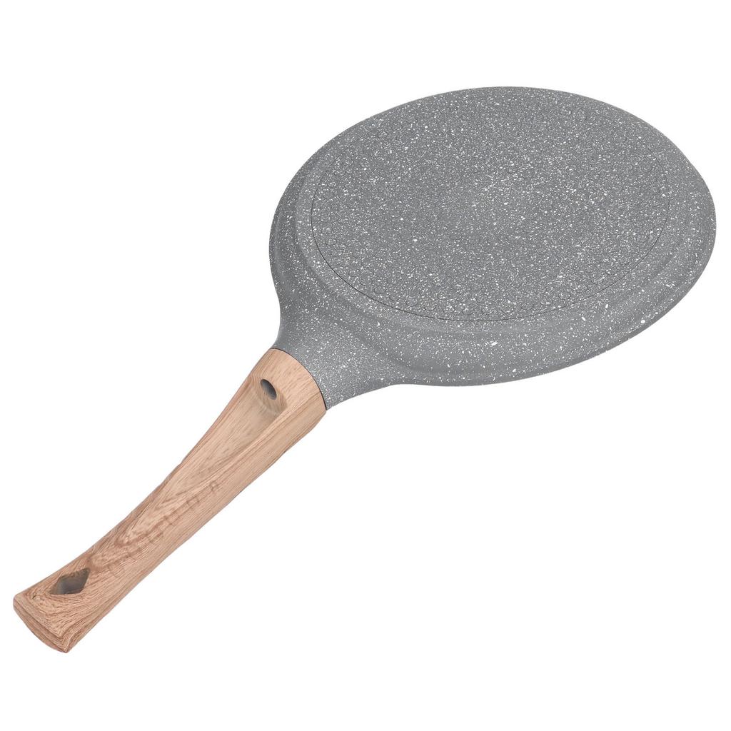 Frying Pan with Magnetic Base Rapid Heat Conduction Prevents Stick Aluminium Alloy Pancake Pan for