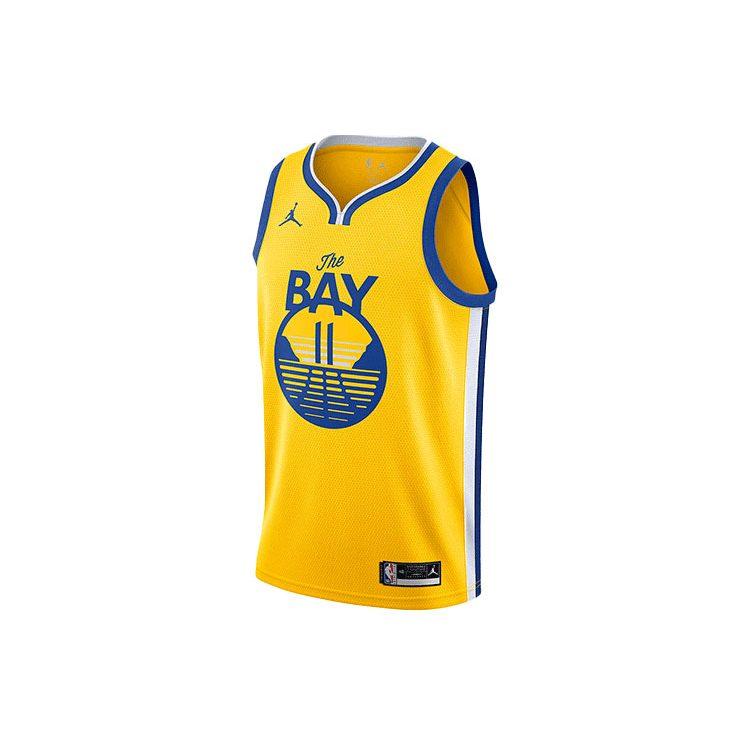 Jordan Basketball Jerseys Men's Yellow Moderate Straight Fit CV9477-732