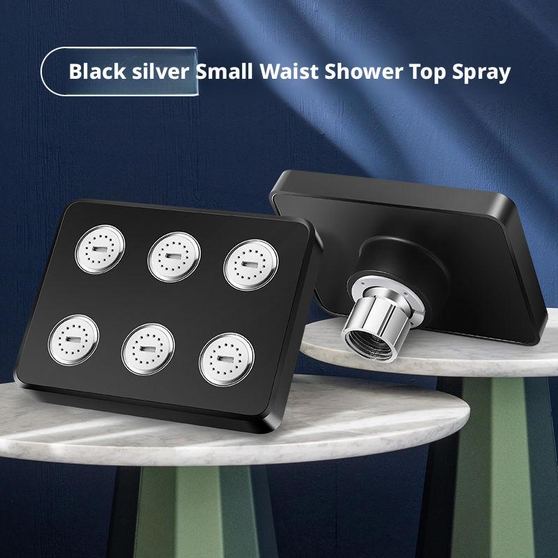 High Pressure Bathroom Nozzle Small Waist Top Spray Shower Descaling Connecting Rod Shower Top Spray Universal Shower Shower