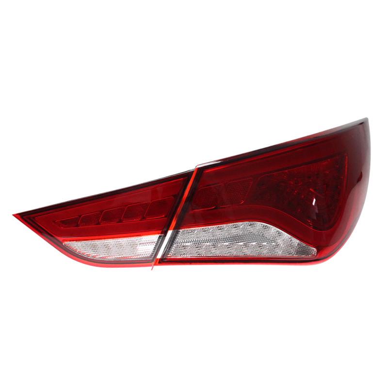 Compatible LED Taillight Assembly with Daytime Running and Brake Lights for 2011-2015 Hyundai Sonata 8 (Eighth Generation)