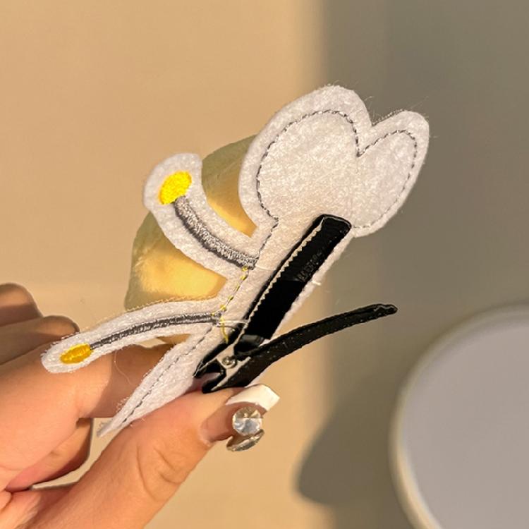 3D Cartoon Honeybee Side Pin Hair Clip Girl Hair Style Tool Antislip Hair Decors