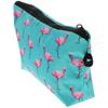 Flamingo Printed Cosmetic Organizer Bag for Storage 1Pcs Portable Makeup Pouch