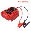 For Makita/Milwaukee/Dewal/EINHEL 18V Battery Jump Starting Adapter Auto Booster Cable for Jump Starting Car Using Tool Cable