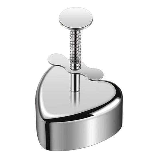 Stainless Steel Onigiri Mold Sushi Rice Ball Maker Round Star Flower Shape Bento Rice Press Food-Safe Kitchen Tool for Cakes Patties Salads