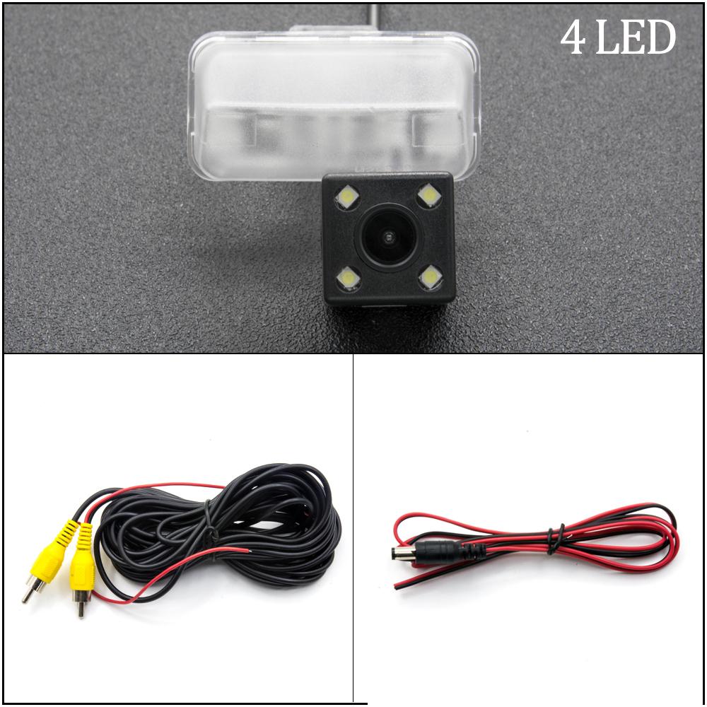 

Vehicle Rear View Camera For Citroen C3/C3 Picasso MK1 2002-2009 Berlingo MK2 2008-2017 Car Backup Reversing Parking Monitor 4 LED Camera