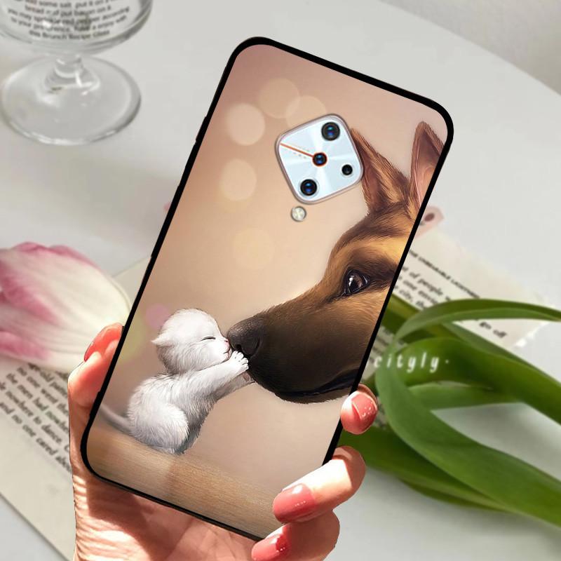 For Vivo V17 Case Cover S1 Pro Silicone Soft Painted Phone Case for VIVO 1920 V17 Russia Case TPU Bumper for vivoV17 V 17 s1Pro