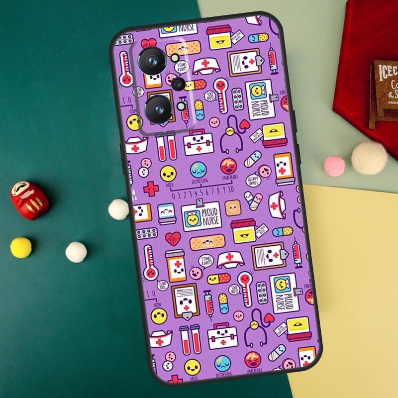 

Medicine Doctor Nurse For Realme 12 Pro Plus 11 10 C55 C53 C51 C33 C31 C30 C25s C21Y C15 GT Neo5 GT3 GT5 Pro Case Realme C51