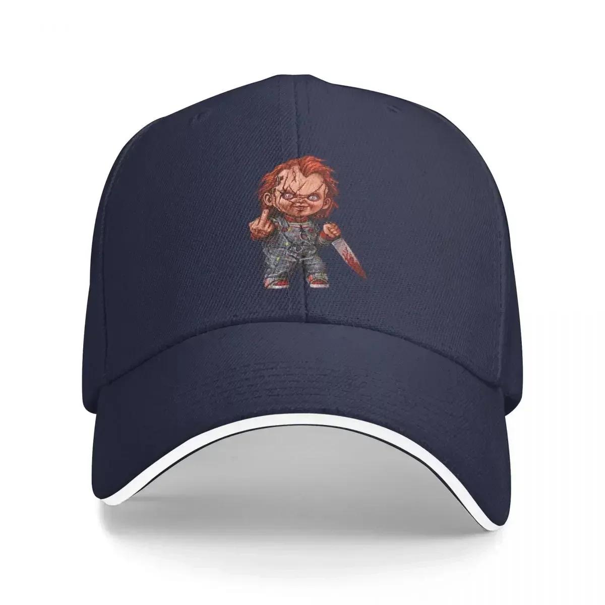 

The Killer Doll Chucky Baseball Caps Men Women Popular Trucker Worker Cap Hat Breathable Polyester Dad Hat Washable Caps One Size