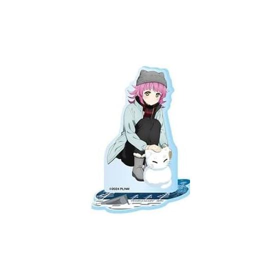 Ensky Love Live! Nijigasaki High School Idol Club BIG Acrylic Stand <Nijigaku Snow Play> Rina Tennoji Approx. 209x120x150mm Acrylic