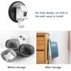 Wall Hanging Hook Towel Washbasin Storage Rack Self Suction Cup Hanger Shelf