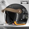 3C Certified Retro Motorcycle Helmet: All-Season Warmth, Safe for Men & Women