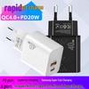 Dual-Port QC4.0+PD20W Fast Charger for Huawei, Apple, Samsung