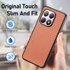 For Xiaomi 15T Case Carbon Fiber Texture PU Leather + PC + TPU Phone Cover