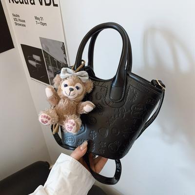 Summer Niche Embossed Bag Women's New Fashion Versatile Messenger Bag High-end Portable Bucket Bag