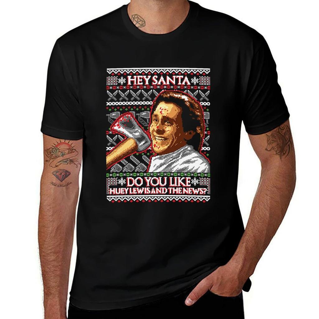American Santa T-shirt Anime Tshirt T Shirts For Man Cotton Funny T Shirt Personalised T-shirt