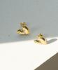 Alleun Silver 925 Heart Vintage Silver Earrings Bold