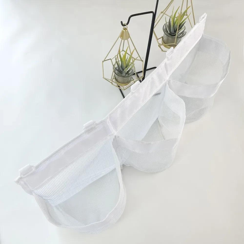 Bathroom Children's Toy Storage Bag Multi Anti Mold Leak Proof Breathable Mesh Bag Household Storage Organizer Bags Space Saving