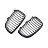 Rhyming Car Nierengrill Dual Single Slat Black Sport Racing Grille für BMW 1er E81 E82 E87 E88 2008–2013 Auto