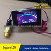 Universal 12/24V Digital Engine Oil Pressure & Voltmeter Gauge