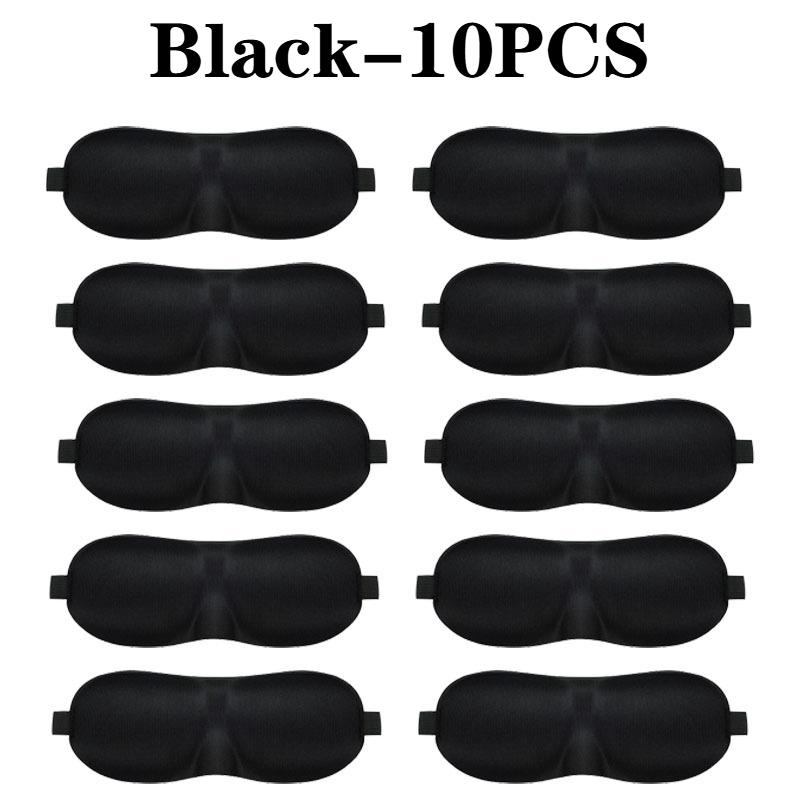 3D Sleep Mask Eyepatch Natural Block Out Light Eyeshade Cover Shade Eye Patch Women Men Soft Portable Blindfold Travel Eye Mask