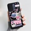 Custodia Per Nokia 8 / Nokia 8 Sirocco Custodia per Telefono Estetica Moda Gatto Carino Nero Opaco Morbido TPU Silicone Copertura Protettiva Paraurti