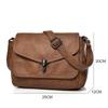 Vintage Soft Leather Femmels' Shoulder Bags Luxury Handbags Women's High Quality Small Crossbody Bag