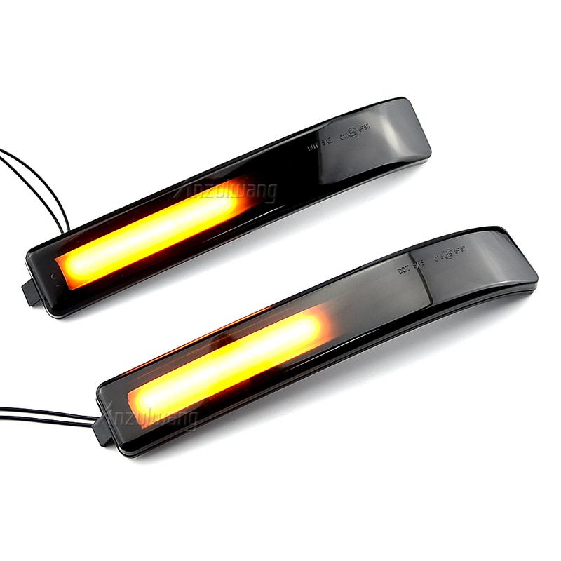 LED Dynamic Side Mirror Turn Signal Lights For Ford F150 F-150 2009-2014 SVT Raptor 2010-2014 Sequential Lamp Blinker Indicator