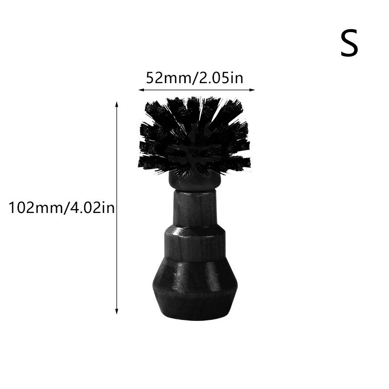 

M-Professional Espresso Brush Brewing Head Coffee Machine Cleaning Brush Small Wood Handle Bar Counter Coffee Powder Clean Brush