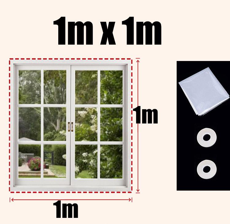 Free Cut Winter Window Seal Film Self Adhesive Thermal Insulation Film DIY Wind Guard Protective Films
