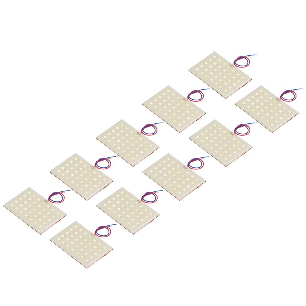 10Pcs SMD LED Lamp Bulb Board Panel 5W 3.2V 3.7V for Pillar Lawn Light Electron Component