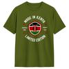 Made In Kenya T Shirt Beach  Aesthetic T Shirts Cotton Hip Hop Tee Shirt For Mens Casual Tees