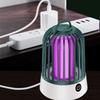 Electric Portable Mosquito Zapper With 360 Degree Uv Attraction Perfect For Home Bedroom Camping Use