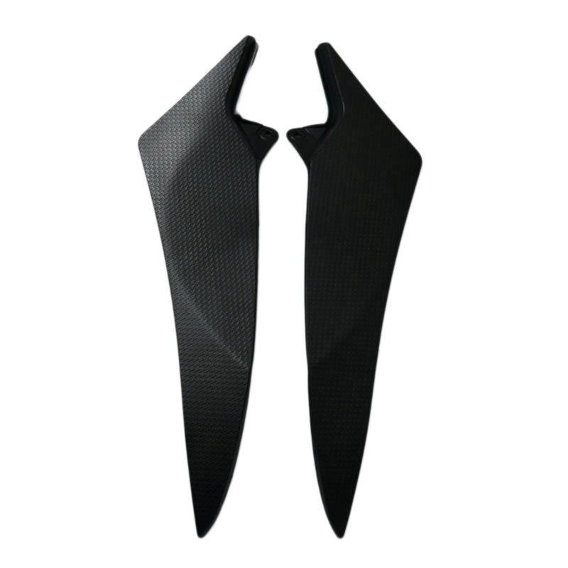Motorcycle For YZF R1 2009-2014 Gas Tank Side Trim Insert Cover Panel Fairing Cowl Parts Black