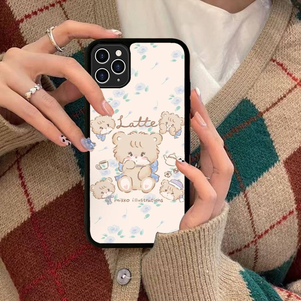 Famous Cute M-Mikko C-Characters For Iphone 17 Air 16 15 14 13 12 11 Pro Max TPU+PC Plus Shockproof Back Phone Cover