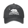 Custom Cotton California Bear Baseball Cap Women Men Breathable Dad Hat Outdoor