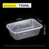 Disposable Rectangular Food Containers with Lids