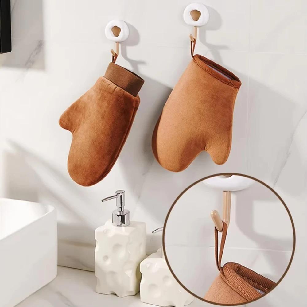 3-In-1 Body Lotion Glove Makeup Applicator Reusable Self-Tanning Mitt Bath Cleaning Tools Double-Sided Prevents Sticky