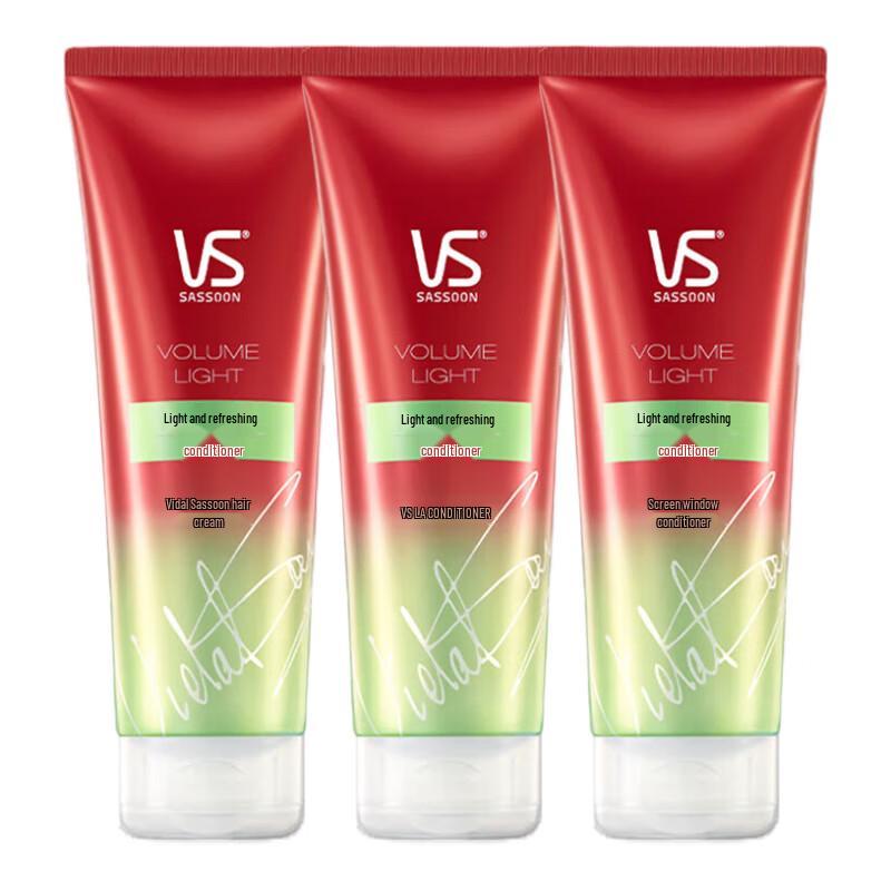 Vidal Sassoon Lightweight & Refreshing Conditioner 3-Pack