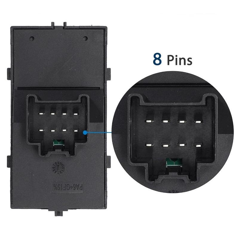 Car Accessories for Chevy Equinox 2010 2011 2012 2013 2014 2015 2016 2017 LHD Power Window Switch Lifter Control Button Parts
