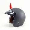 Motorhelm Duivelshoorn Siliconen Zuignap Helm Decoratie Accessoires(groot)