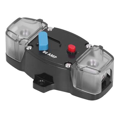 80A Automatische Zekering Reset Overbelastingsbeveiliging voor Auto Marine Boten Audio Video Systeem