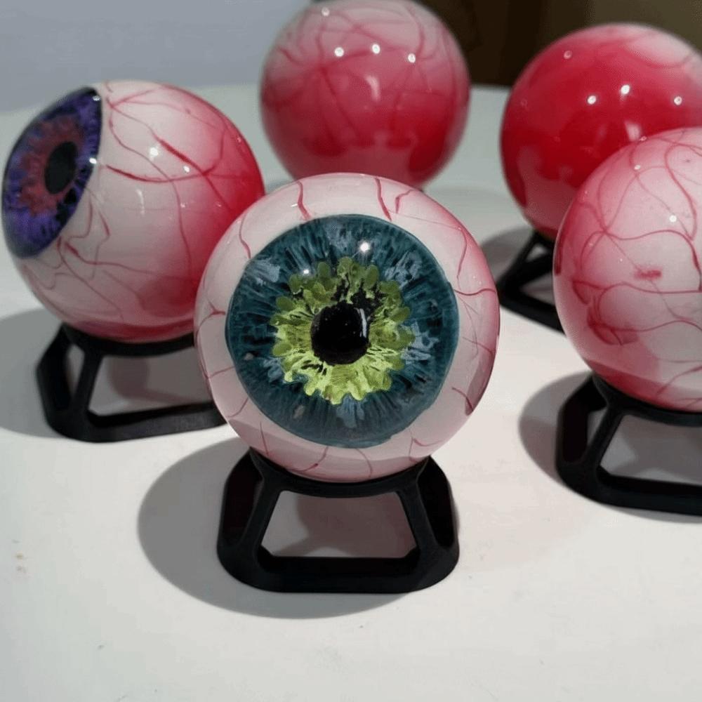 Hyper-Realistic Monster Eye Prop 3D Halloween Sculpture Personality Eyeball Ornament Birthday Gift