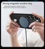 Carbon Fiber Invisible Stand Holder Built-in Magnetic Ring Case for Infinix Hot60 Pro + Hot 60 60i 40i 40 Pro Protection Cover