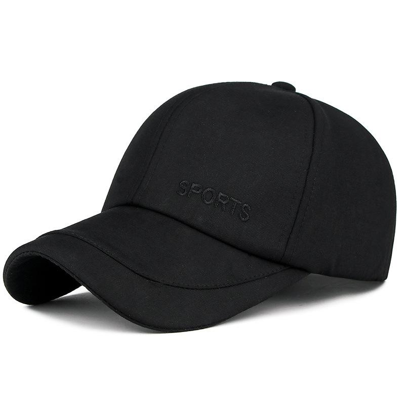 

Мужская спортивная летняя кепка 55-60cm чёрный