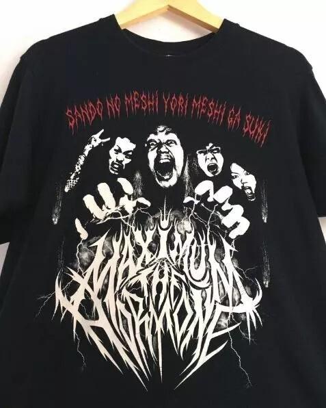 Maximum The Hormone Shirt Maximum The Hormone Black Tshirt Unisex S5XL Unisex T-Shirt S