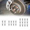 Brake Disc Rotor Bolts Screws Replace Spare Part 93600-06014- Stainless Steel Durable Accessories