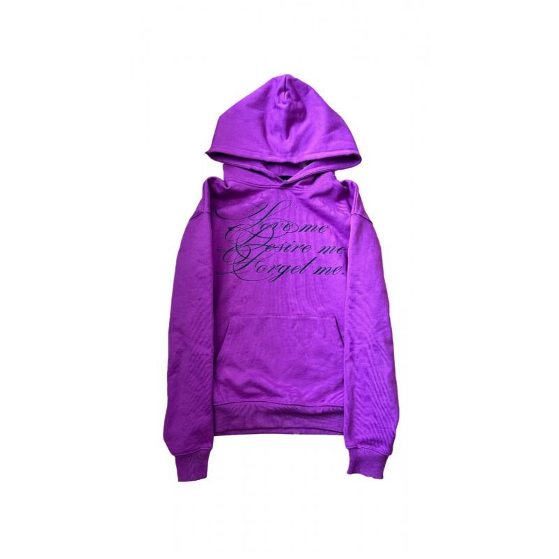 Unisex Streetwear Hoodie With Bold Letter Print Retro Punk Hip Hop Style Long Sleeve Pullover Teens Young Adults