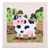 Complete Punch Needle Embroidery Kit DIY Craft Beginner Floral Animal Pattern Yarn Canvas Wall Art