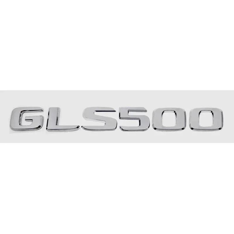 Car Digital Alphabet Trunk Emblem Badge Decal for Mercedes Benz GLS200 GLS250 GLS260 GLS300 GLS320 GLS350 GLS500 GLS550 GLS600